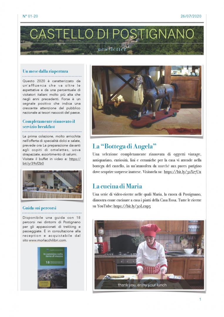 Newsletter 01 July 2020