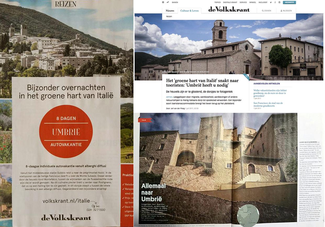 The green heart of Italy, on de Volkskrant